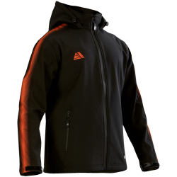 Inter Rain Jacket Black/Tangerine
